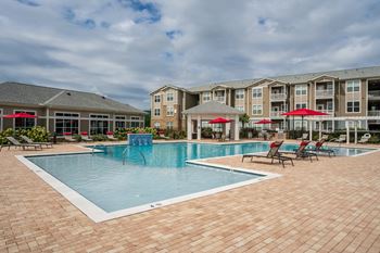 Resort-style salt water pool